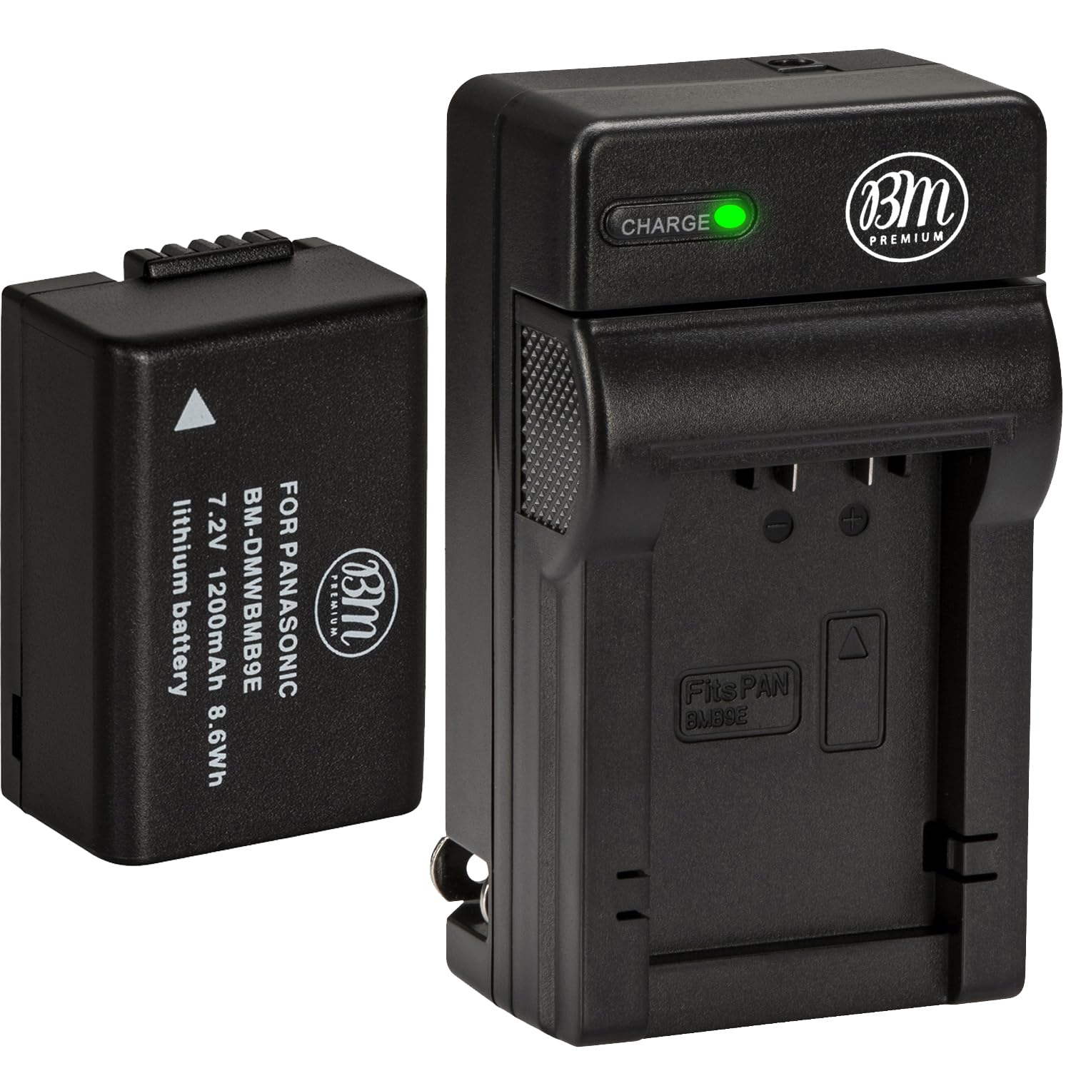 BVE409011 ムータ　Panasonic80個 Amazon.com : BM Premium 2 Pack of DMW-BMB9 Batteries for Panasonic